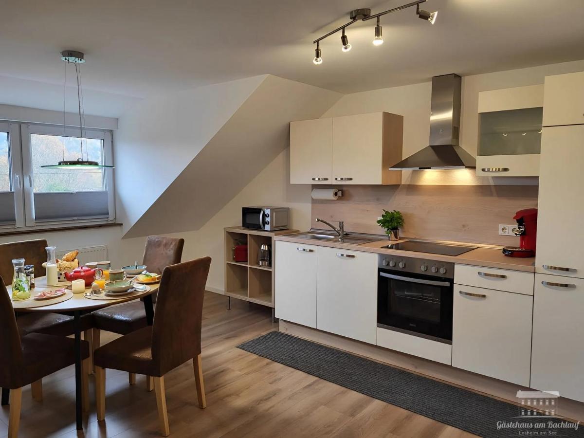 Komfort Ferienwohnungen Mit Wellness-Garten - Gaestehaus Am Bachlauf - Losheim Am See Exterior foto