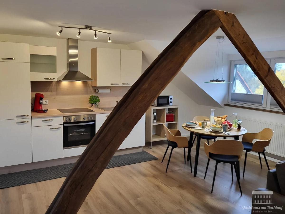 Komfort Ferienwohnungen Mit Wellness-Garten - Gaestehaus Am Bachlauf - Losheim Am See Exterior foto