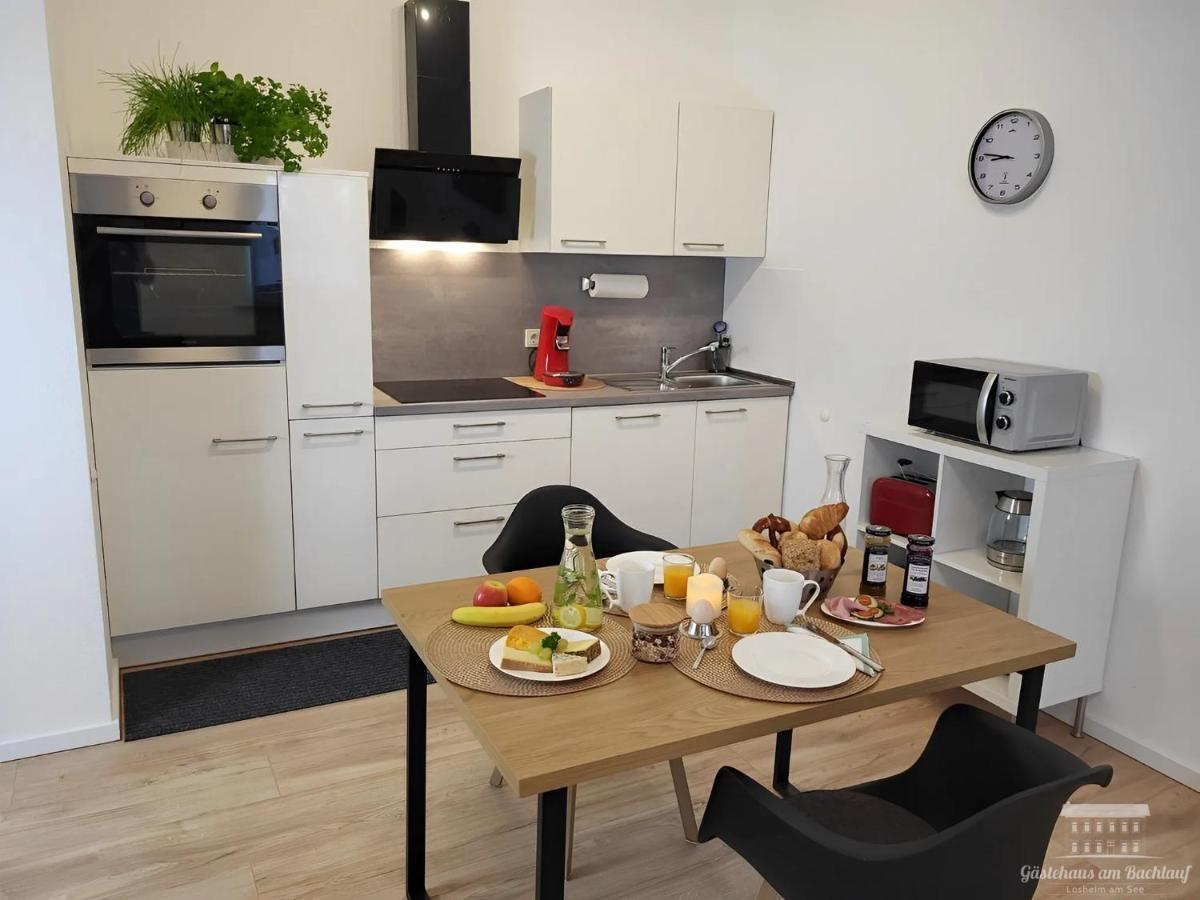 Komfort Ferienwohnungen Mit Wellness-Garten - Gaestehaus Am Bachlauf - Losheim Am See Exterior foto
