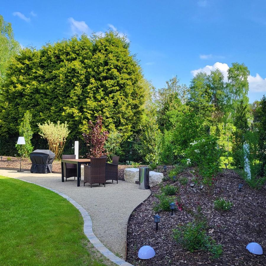 Komfort Ferienwohnungen Mit Wellness-Garten - Gaestehaus Am Bachlauf - Losheim Am See Exterior foto