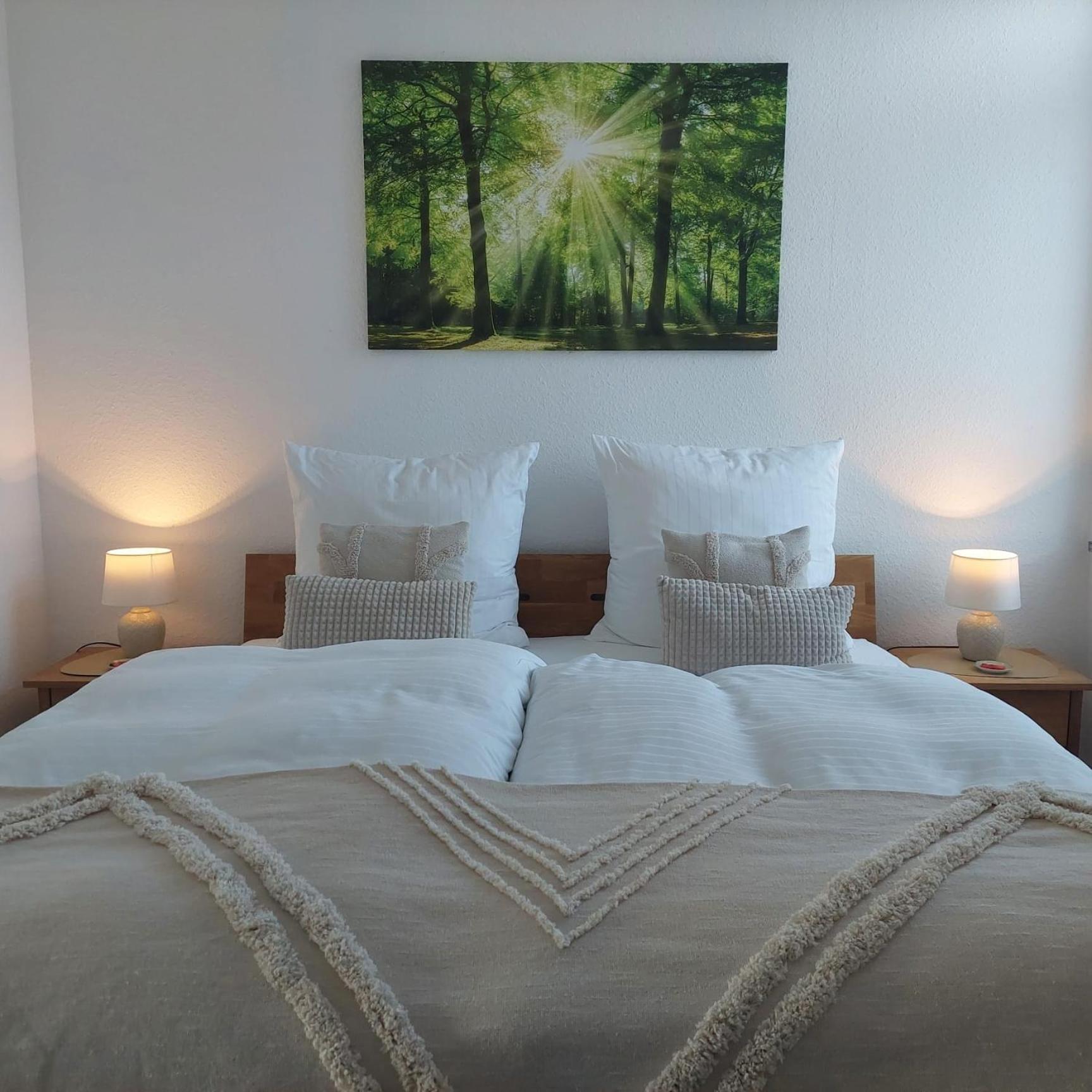 Komfort Ferienwohnungen Mit Wellness-Garten - Gaestehaus Am Bachlauf - Losheim Am See Exterior foto